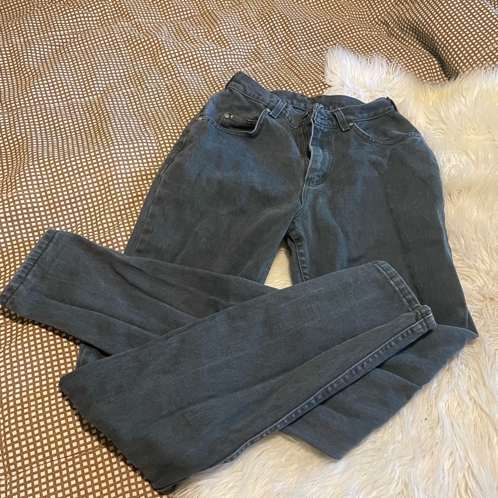 Lee high waisted loose fit jeans, long